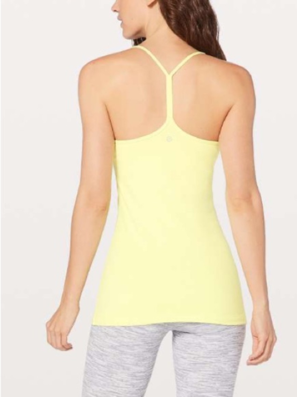 lululemon athletica Power Pose Tank built in shelf bra  Lemon 🍋 yellow 8